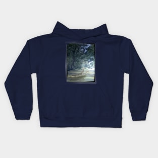 Ghostly Excursion on the Bayou Kids Hoodie